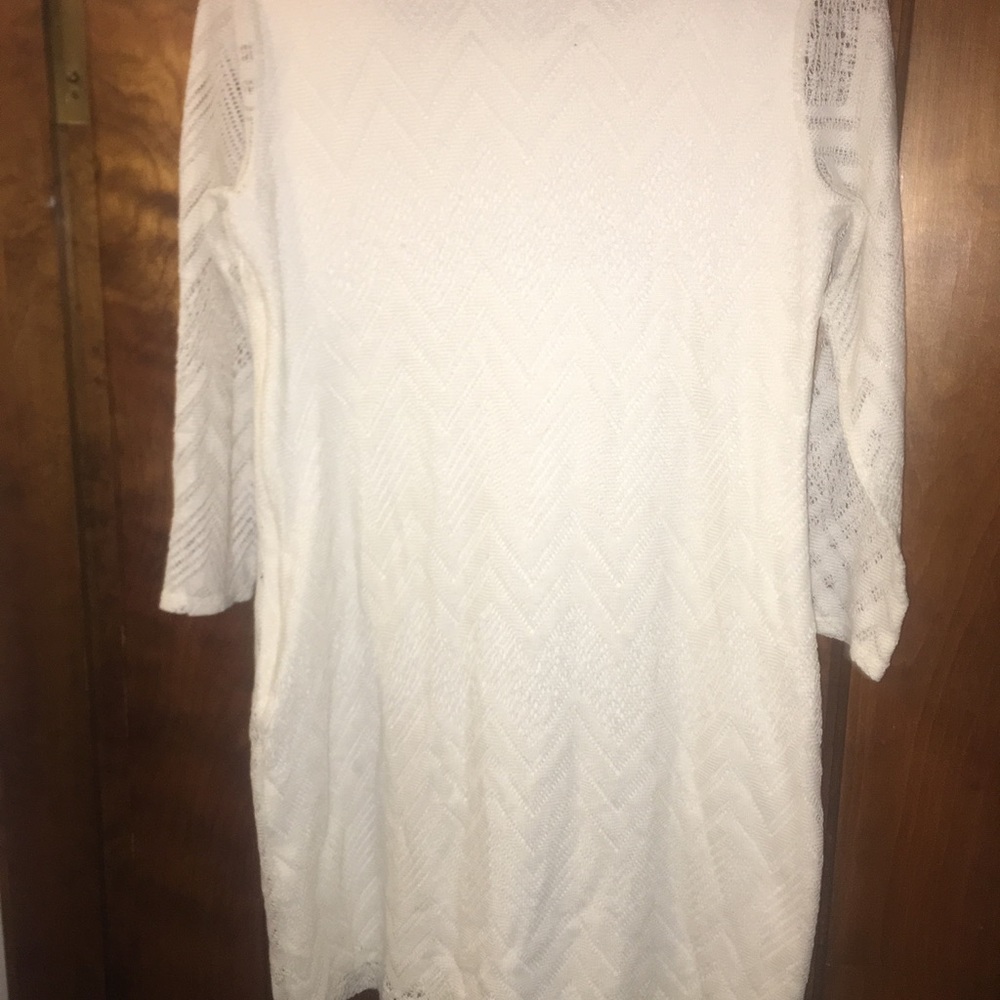 Long sleeve lace Banana Republic dress